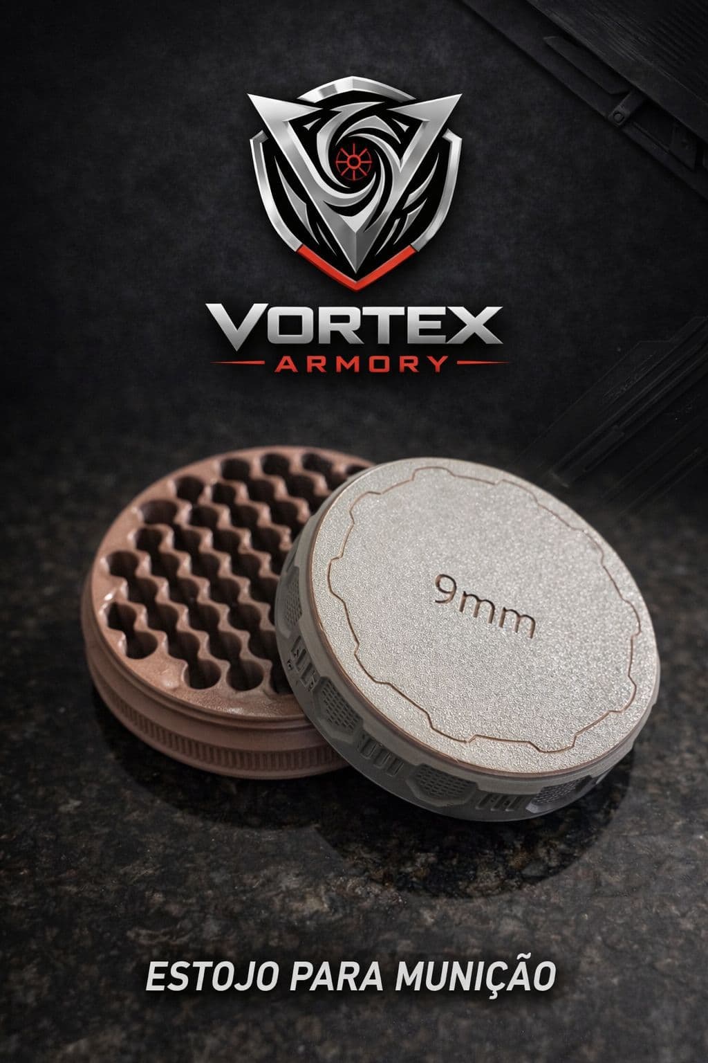 Estojo Rotativo 9mm